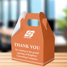 Logotipo da Empresa Laranja Grande Abertura