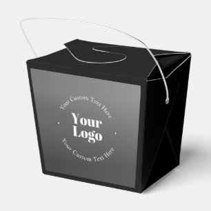 Caixinha De Lembrancinhas Logotipo ou Design da sua empresa e texto editável