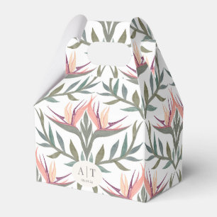 Caixinha De Lembrancinhas Lovebird in Paradise Favor Box