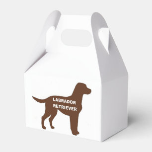 Caixinha De Lembrancinhas LR nome do laboratório de chocolate silhouette