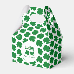 Caixinha De Lembrancinhas Lucky Um primeiro aniversario