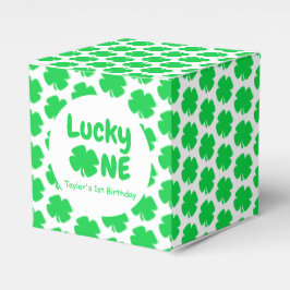 Caixinha De Lembrancinhas Lucky Um primeiro aniversario