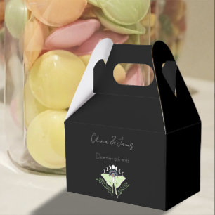 Caixinha De Lembrancinhas Luna Moth Moon Phases