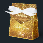 Caixinha De Lembrancinhas Lúpulo Dourado, Monograma<br><div class="desc">Caixa de Favoritos da Glitter Dourada Popular Monogramada - (Digite BOKI412 no navegador do site para ver a oferta de todas as minhas criações. Obrigados. ) - Produto personalizado - Veja nossos outros produtos e coleções, escolha um presente para você e seus queridos. Obrigados para comprar na nossa loja. Venha...</div>