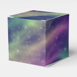 Caixinha De Lembrancinhas luzes do norte arco-íris: