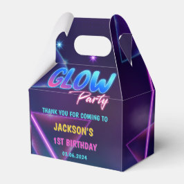 Caixinha De Lembrancinhas Luzes Neon Brilhantes Obrigado Festa de aniversári