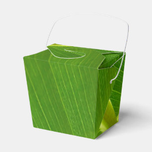 Caixinha De Lembrancinhas Macro Banana Leaf