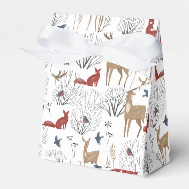 Caixinha De Lembrancinhas Magic Winter Wonderland (Frente)