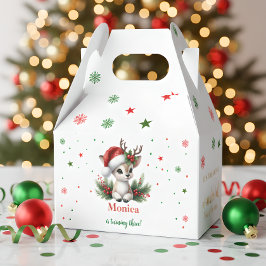 Caixinha De Lembrancinhas Mais maravilhoso dia de aniversário de natal