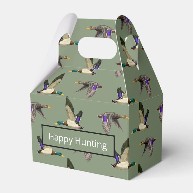 Caixinha De Lembrancinhas Mallard Duck Gift (Frente)