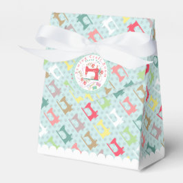 Caixinha De Lembrancinhas Máquina de Costura Love Silhuoette Azul