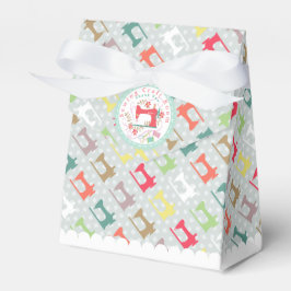 Caixinha De Lembrancinhas Máquina de Costura Love Silhuoette Cinza