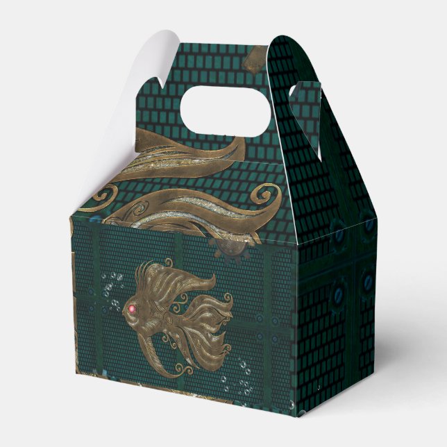 Caixinha De Lembrancinhas Maravilhoso peixe-boi. (Frente)