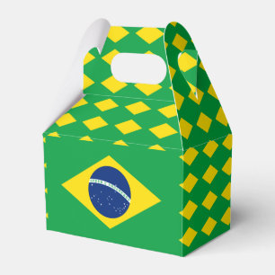 Caixinha De Lembrancinhas Marca Brasil: Favor Box