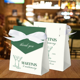 Caixinha De Lembrancinhas Martinis & Matrimony Bachelorette Weekend