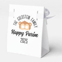 Caixinha De Lembrancinhas Mascarada fantasia de máscara de macaco Purim