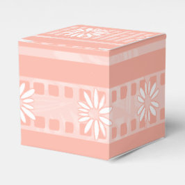 Caixinha De Lembrancinhas MAZIPOODLES Floral Striped Ribbed Knitting 202