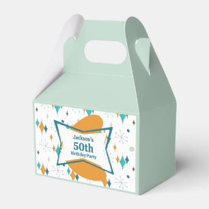 Caixinha De Lembrancinhas meio século retrorreflector 50ª Festa de aniversár