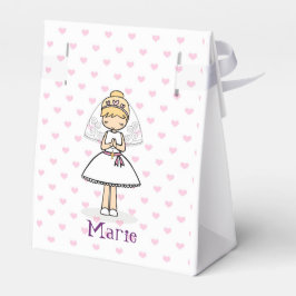 Caixinha De Lembrancinhas Menina Personalizada do Primeiro Dia da Comunhão