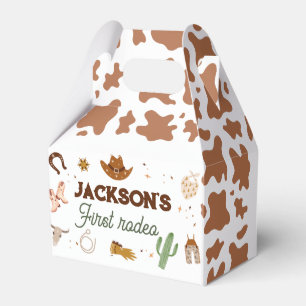 Caixinha De Lembrancinhas Menino Meu Primeiro primeiro aniversario De Vaquei