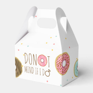 Caixinha De Lembrancinhas Mente da rosquinha se eu favoreço o saco do chá 