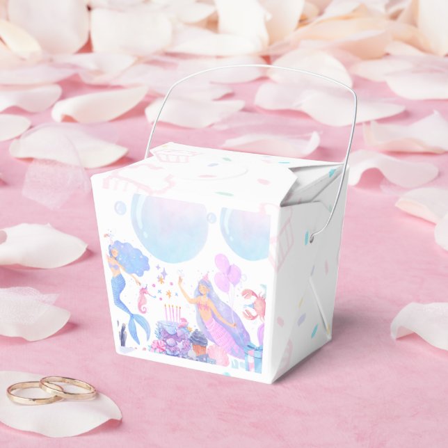 Caixinha De Lembrancinhas Mermaid Birthday (Casamento)