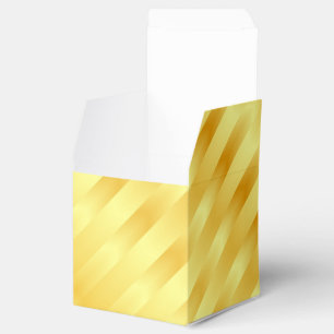 Caixinha De Lembrancinhas Metálico Dourado Faux Parece moderno Modelo-elega