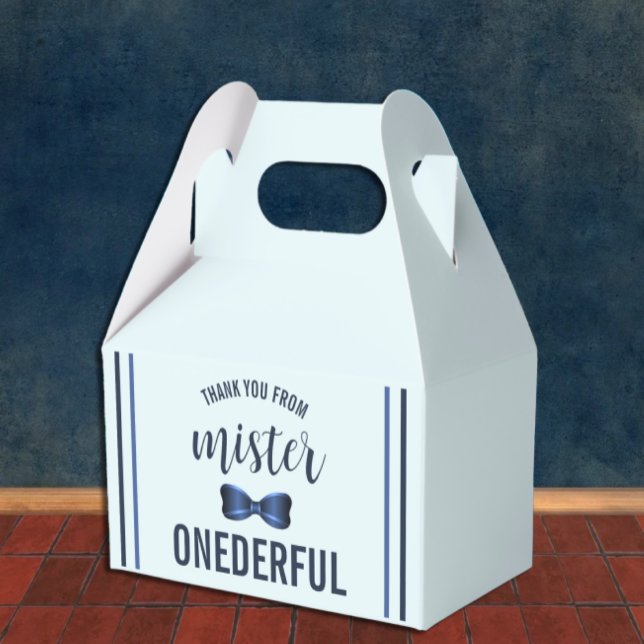 Caixinha De Lembrancinhas Mister OnewonArco Tie primeiro aniversario (Criador carregado)