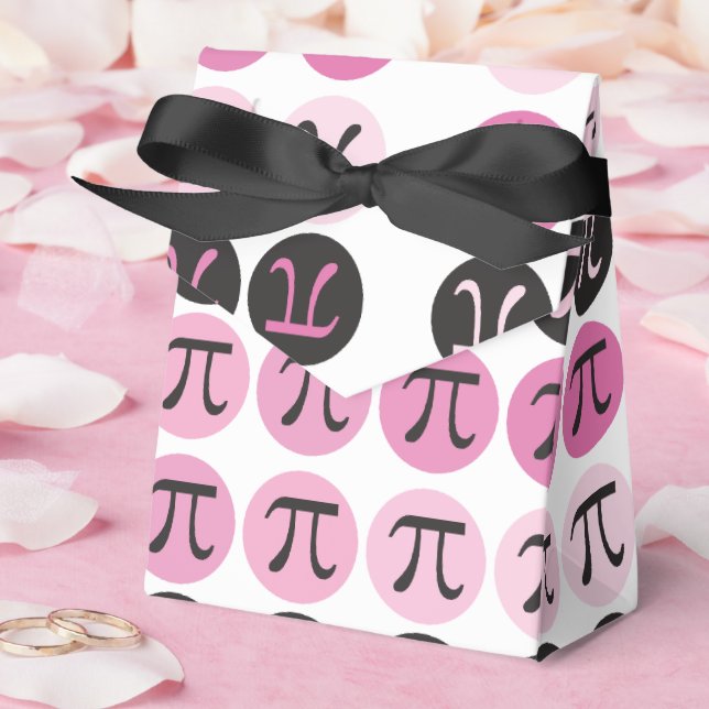 Caixinha De Lembrancinhas Mod Pi - Pi Rosa (Casamento)