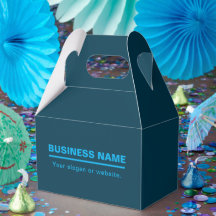 Modelo de Nome de Negócios Moderno e Ousado | Azul