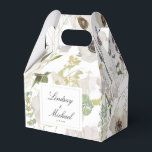 Caixinha De Lembrancinhas Modern Spring Wedding<br><div class="desc">Modern Spring Wedding Custom Paper Plates with your Name and Date. Just edit your product in a few minutes.</div>