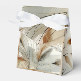 Caixinha De Lembrancinhas Moderno Casamento Botânico Boho com Verdura Tênue