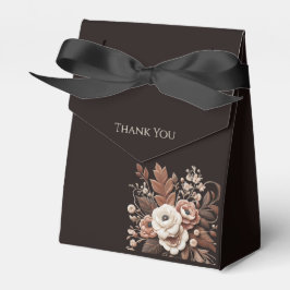 Caixinha De Lembrancinhas Moderno Elegante País Ocidental - Floral