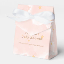 Moderno Rosa Estamos No Chá de fraldas Da Nine Gar