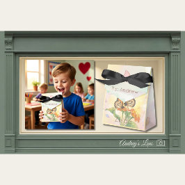 Caixinha De Lembrancinhas Monarch Butterfly Pollinator Classroom Valentine 