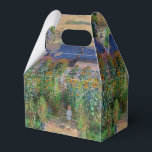 Caixinha De Lembrancinhas Monet Garden Vetheuil Impressionim Pintura<br><div class="desc">Jardim de Monet em Vetheuil - Uma famosa pintura de Claude Monet de uma bela cena colorida do jardim impressionista. O Jardim do Artista em Vétheuil,  1881.</div>