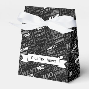 Caixinha De Lembrancinhas Monograma Personalizado de 100ª Festa de aniversár