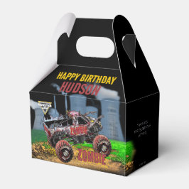 Caixinha De Lembrancinhas Monster Jam - Aniversário Zumbi