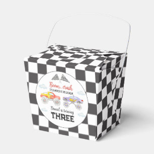 Caixinha De Lembrancinhas Monster Truck Birthday