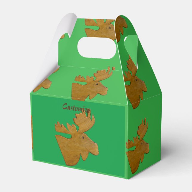 Caixinha De Lembrancinhas Moose Head Thunder_Cove (Frente)