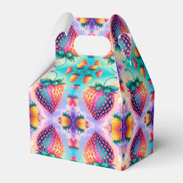 Caixinha De Lembrancinhas Morango colorido