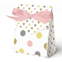 Mostarda Amarela Rosa Cinza Branco Pontos Polka Fo