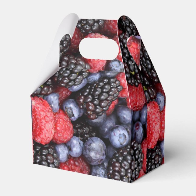 Caixinha De Lembrancinhas Muito Berry (Frente)