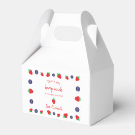 Caixinha De Lembrancinhas Muito Obrigado Berry Muito Obrigado