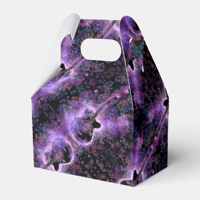 Caixinha De Lembrancinhas Música de Violão Romântica - Sons de Magia (Frente)