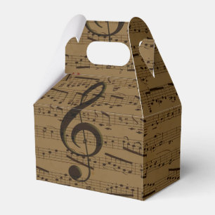 Caixinha De Lembrancinhas Musical Treble Clef sheet
