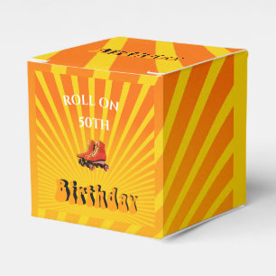 Caixinha De Lembrancinhas nascer Do Cilindro De 50º Aniversário Nos Anos 70