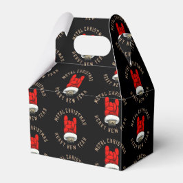 Caixinha De Lembrancinhas Natal de Metal Pesado