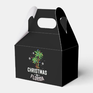 Caixinha De Lembrancinhas Natal Em Flórida A Família Palm Trees Va