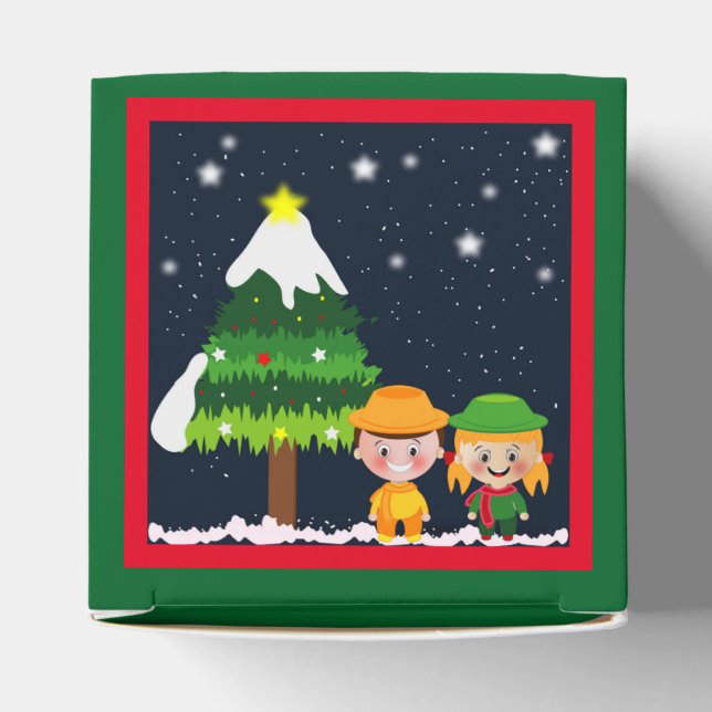 CAIXINHA DE LEMBRANCINHAS NATAL NOITE (Topo)